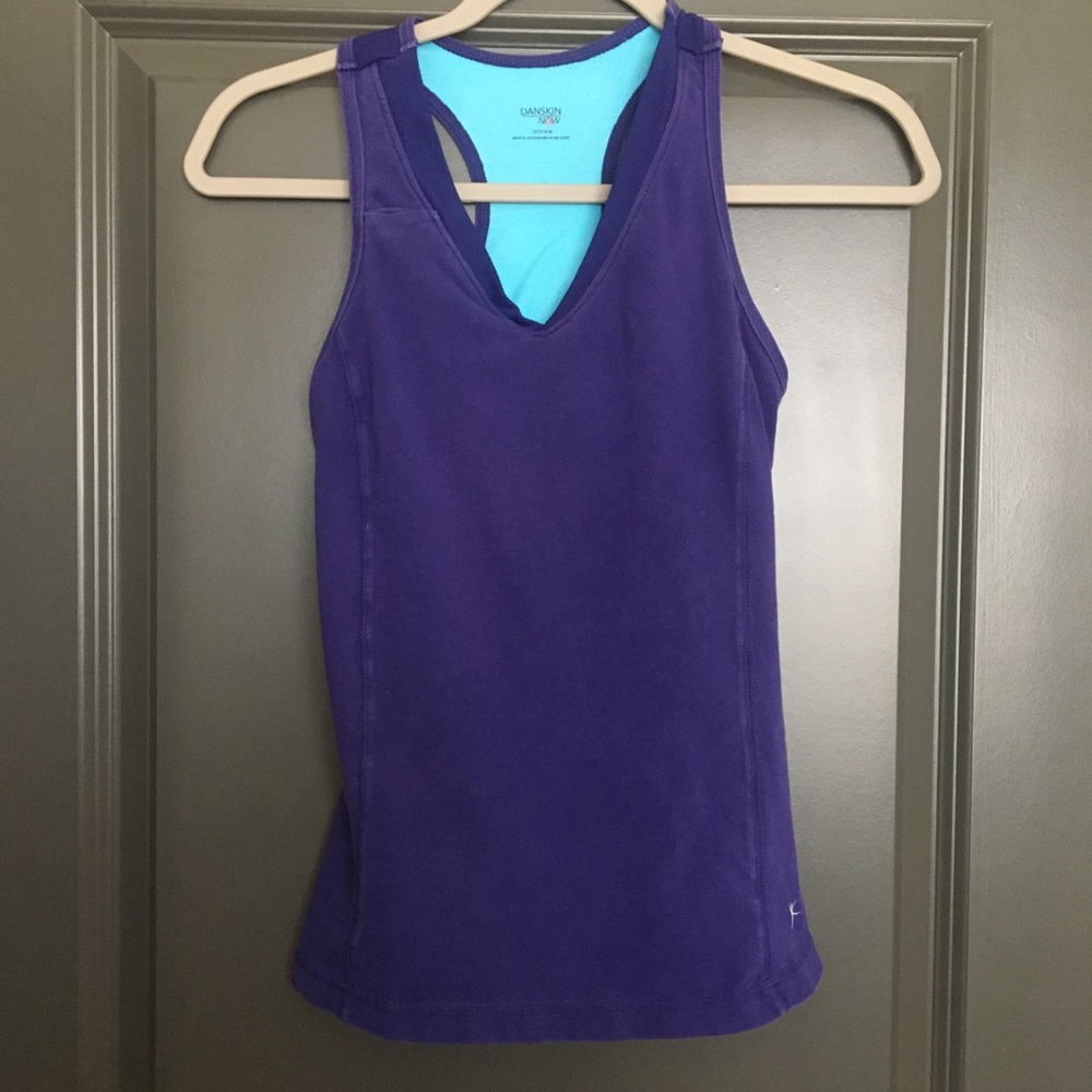 Purple Halter Back Tank